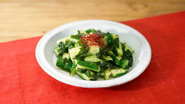 新発売の「あえるわかめちゃん ナムル風うま塩味」