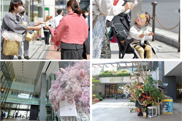花き農家を応援　八重洲・日本橋・京橋エリアで「ガーベラ」無料配布　東京建物