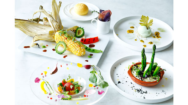 東京野菜が主役の「ベジフルコース」