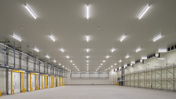 青果物の集約・仕分け・中継を担う前室エリア。輸送と保管を両立する運用を支える