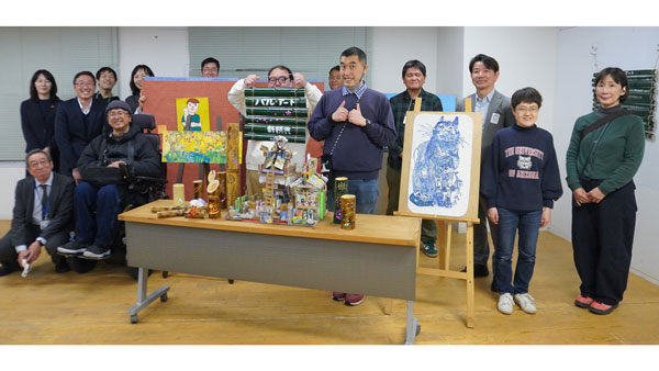 障害者アート披露目会を開催　リース初導入で雇用創出　パルシステム神奈川.jpg