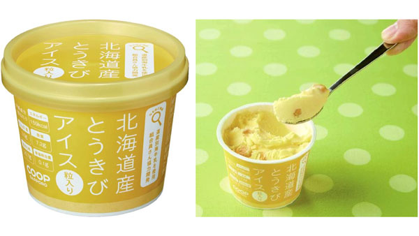 組合員と開発「北海道産とうきびアイス 粒入り」新発売　コープさっぽろ