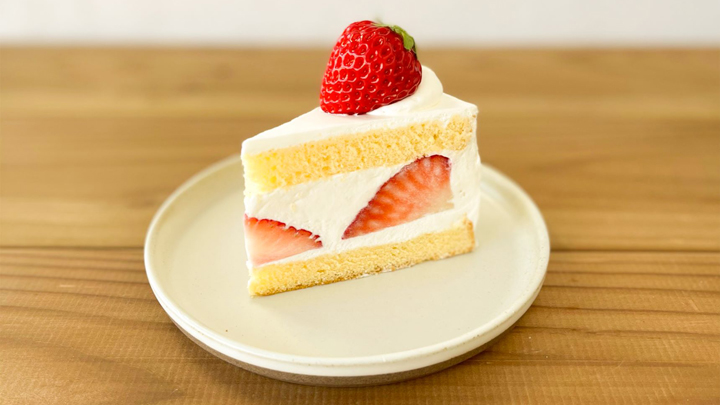 完熟いちごのショートケーキ