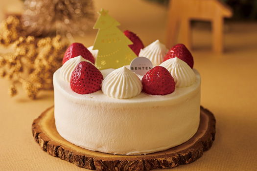 いちごのデコレーションケーキ