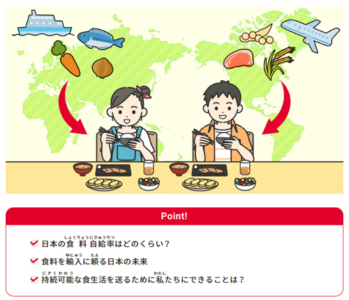 フード・マイレージや地産地消について考える「食育コンテンツ」公開　キユーピー