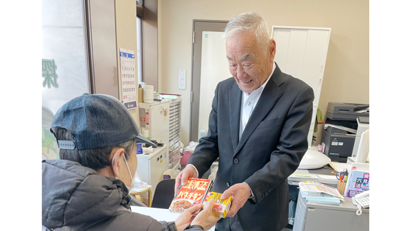 居住支援法人の拠点やこども食堂で食品を提供