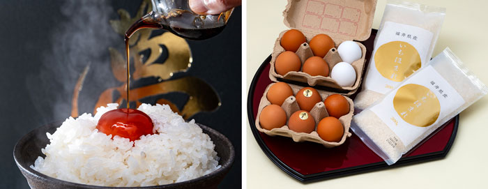 たまごかけご飯の食べ比べ企画 第一弾のテーマは「北陸のうまいもん」