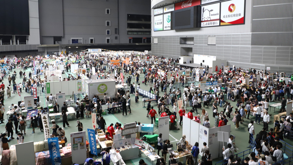 2024年開催の「コープみらいフェスタin さいたまスーパーアリーナ」会場