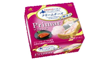 「Primar クリームチーズ＆明太子」新発売　北海道乳業