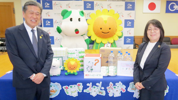 3月26日に開かれた協定調印式