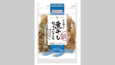 食品ロスも意識した便利なだし取り用煮干し「煮干し削っちゃいました100g」新発売　マルトモ