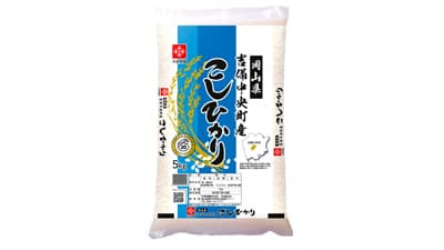 米粉の非食部分でコシヒカリのコメ袋を製造　ＳＤＧｓ貢献に一役　木徳神糧