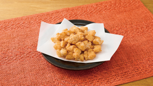新製品「ちょこっと揚げ（香ばしエビ味）」