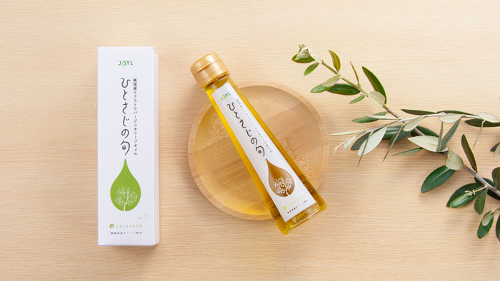 2021年秋収穫　純国産クラフトオリーブオイル「JOYL ひとさじの旬CREA FARM」発売
