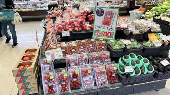埼玉県産農産物の消費拡大に取り組むコープデリの店舗