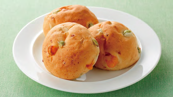 しっとり枝豆チーズパン