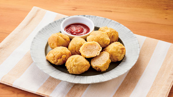 新登場の「まんまるポークナゲット」