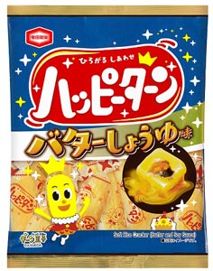 77g　ハッピーターン　バターしょうゆ味