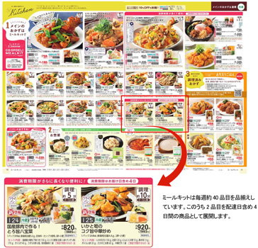 商品案内の掲載イメージ