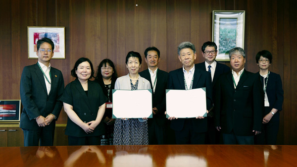 東京農大と連携協定　バイオサイエンス分野で活躍する女性を育成　跡見学園中高