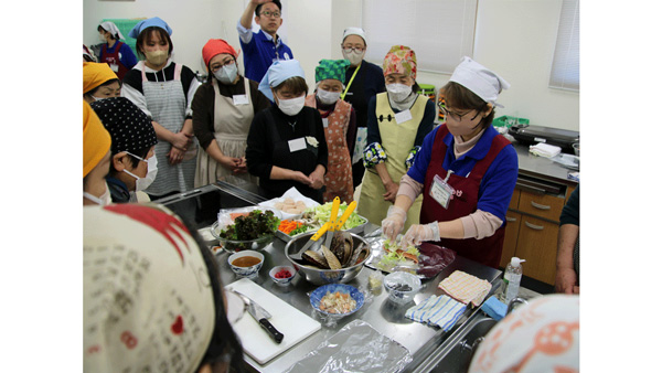 昨年度開催の料理教室
