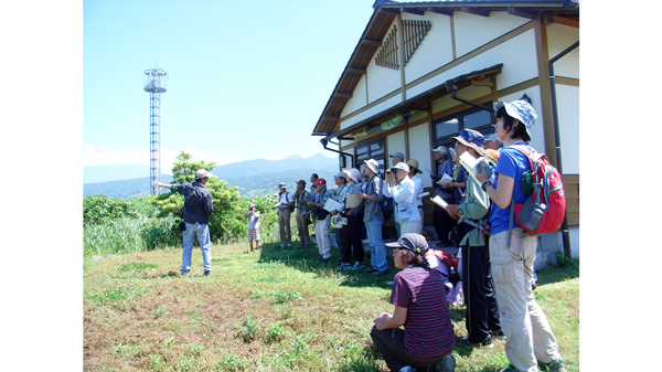 2014年6月に静岡県で行われた鳥類調査講習会