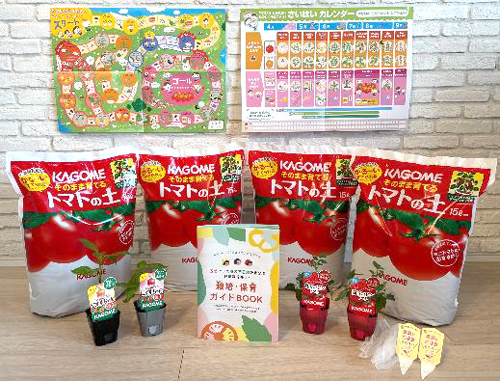 袋のまま育てられるトマトの土など