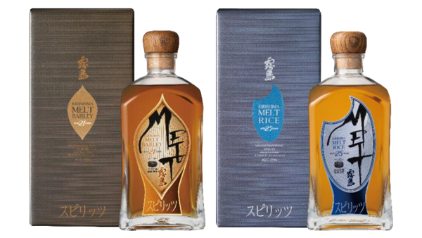 KIRISHIMA MELT BARLEY 21年とKIRISHIMA MELT RICE 25年