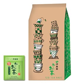 「お~いお茶 緑茶」ティーバッグ120袋入りの大容量サイズ