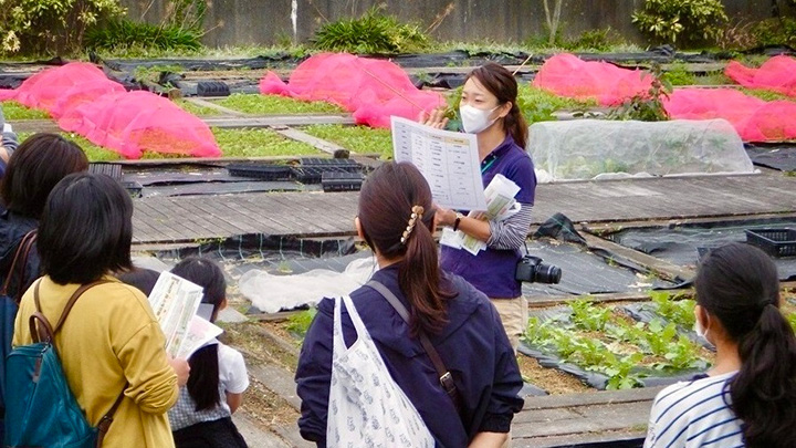 昨年の行われた「畑ぐるっとツアー」