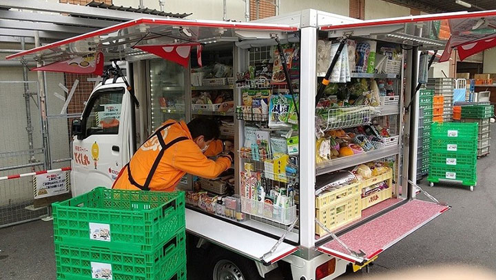 八尾市で2台目　移動スーパー「とくし丸」を運行開始　近商ストア