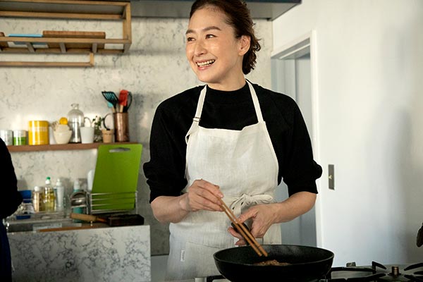 メニュ―を監修した亜希さん