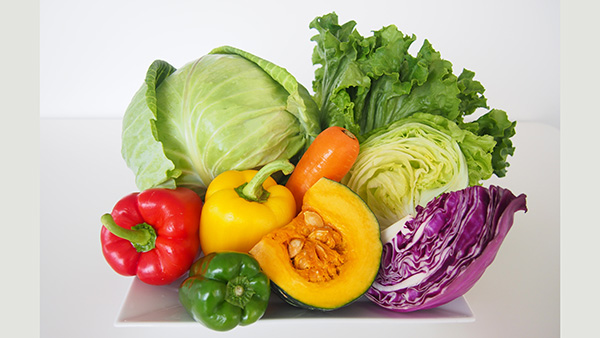 野菜ミックスに使用する野菜は全9種類