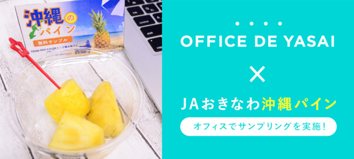 東日本の150社で「沖縄県産パイン」サンプリング実施　ＪＡおきなわ