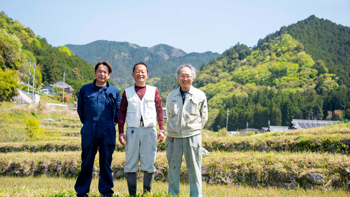 酒米作りを通じ、吉野を盛り上げる生産者