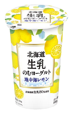 北海道生乳のむヨーグルト地中海レモン