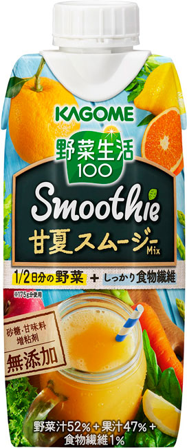 野菜生活100 Smoothieの新フレーバー 甘夏スムージーＭｉｘ カゴメ