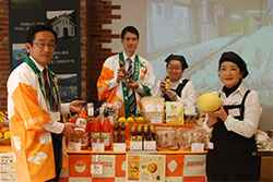 県産農産物の加工品味わって 日本橋長崎館　11日まで