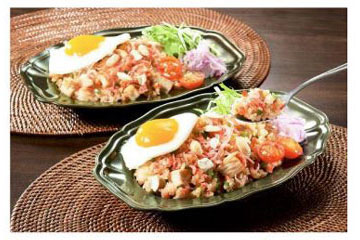 20190625　WorldDish　インドネシア料理の「カシューナッツと小エビが香るナシゴレン」
