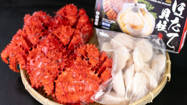 新型コロナに負けず、北海道物産展オープン　養老牛山本牧場