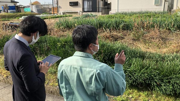 実証実験の様子