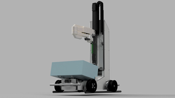 アグリストのきゅうり自動収穫ロボット