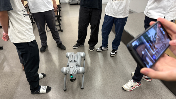 新カリキュラム必修科目「スマート農業入門」における学生教育の様子（6月30日）
