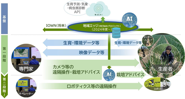 図3：遠隔営農支援の活用イメージ