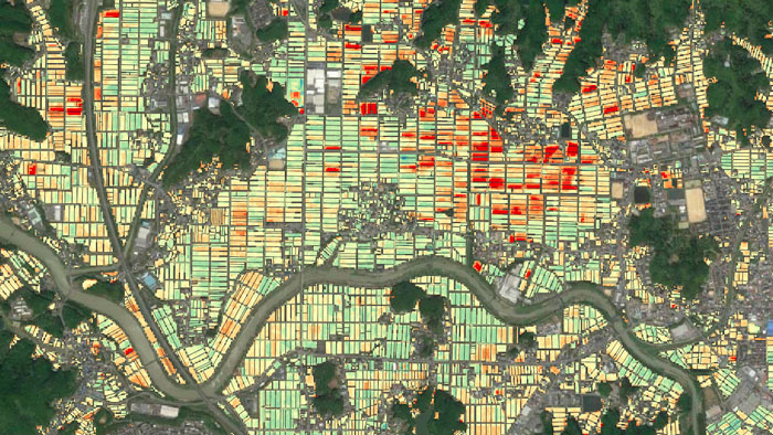 衛星データを活用した土壌化学性評価技術