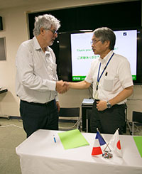 農研機構・フランス国立農学研究所 国際連携協定