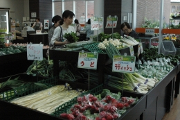 生産と消費の近さを生かした直売所