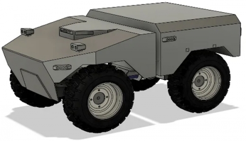 「機動警備ドローン MSD-F22」2026プロトタイプ（イメージ）