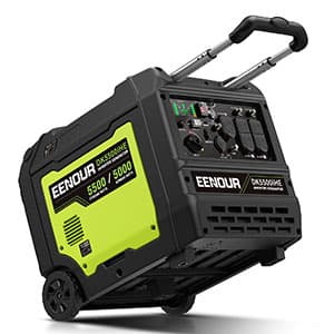 5000W大出力×約42kgの超軽量設計 発電機「DK5500iHE」新登場 イーノウ