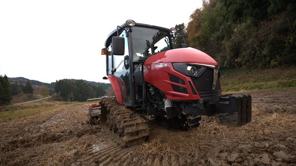 湿田での作業イメージ